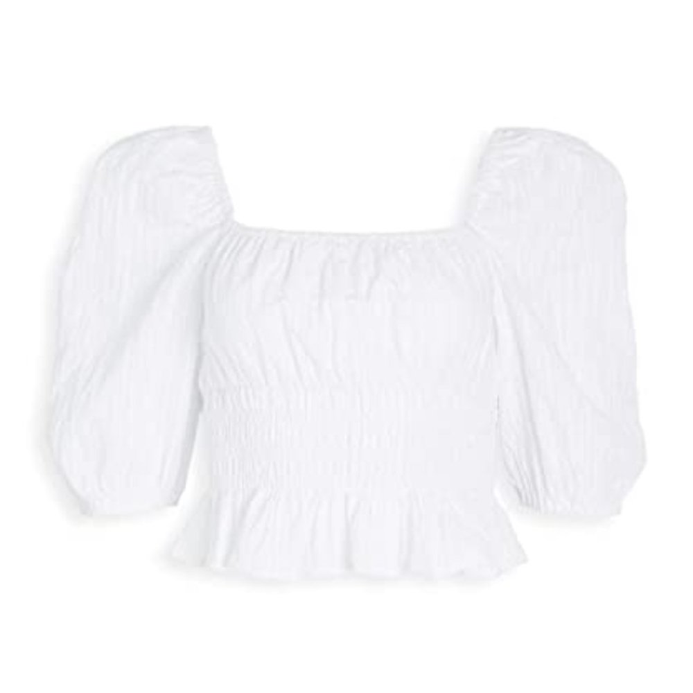Minkpink Heart Strings Blouse White Small